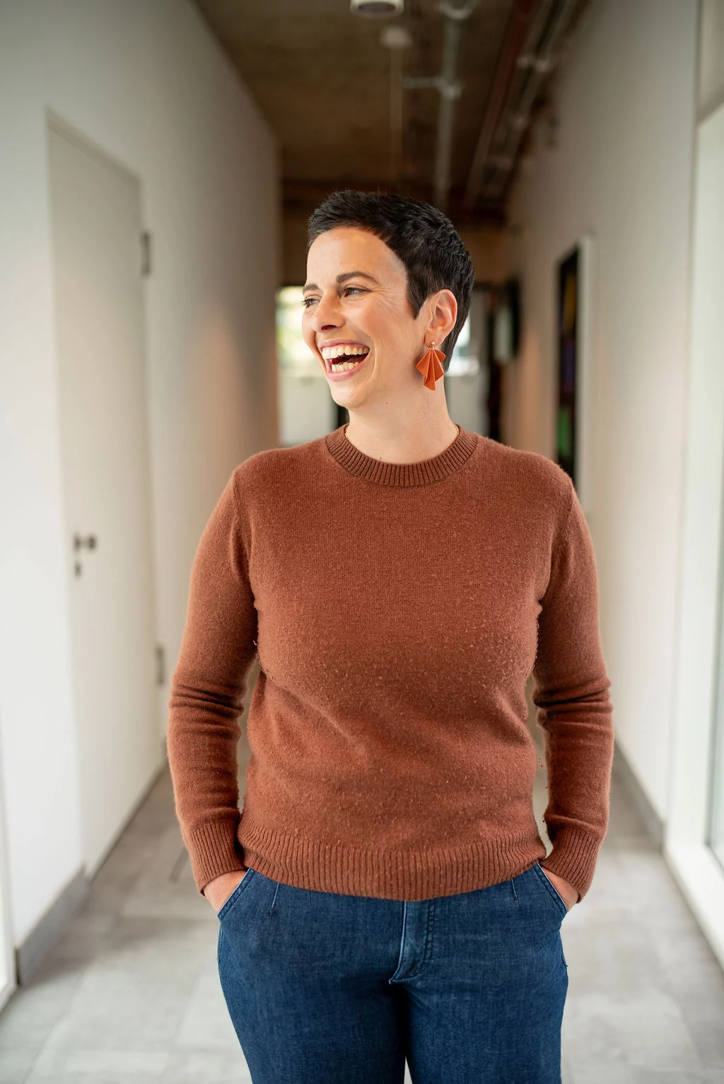 Kerstin Kubick in Beratungssituation